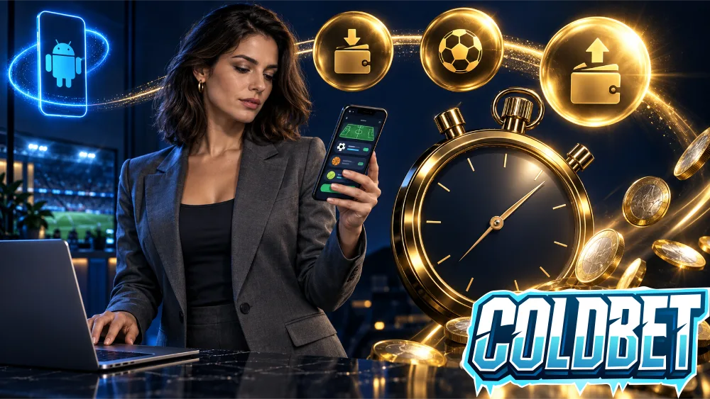 Teste real de depósito, levantamento e app antes de escrever a análise coldbet